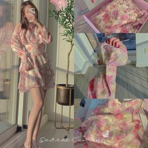 Brand new flora dress with tags Ercu Emissary XS